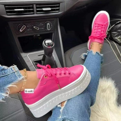 Kvinders Trendy Hverdagsko med Komfortabel Pasform