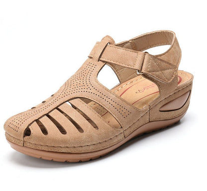 Læder Retro Ortopædiske Sandaler