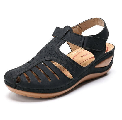 Læder Retro Ortopædiske Sandaler