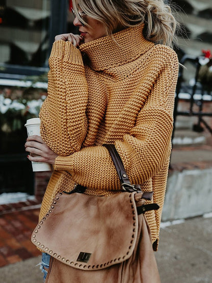 Line | Pull ample à col roulé pour femme - Image 8