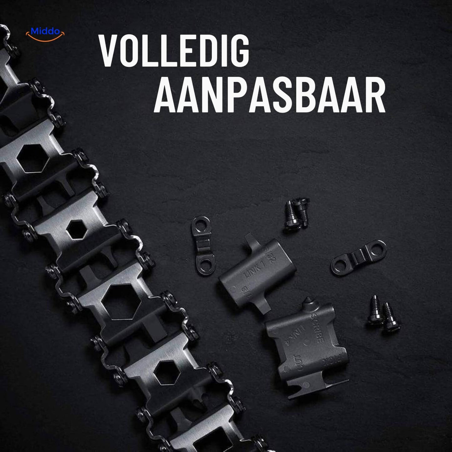 Leatherman Tread Style Multitool Armbånd - Vælg mellem med eller uden logo!