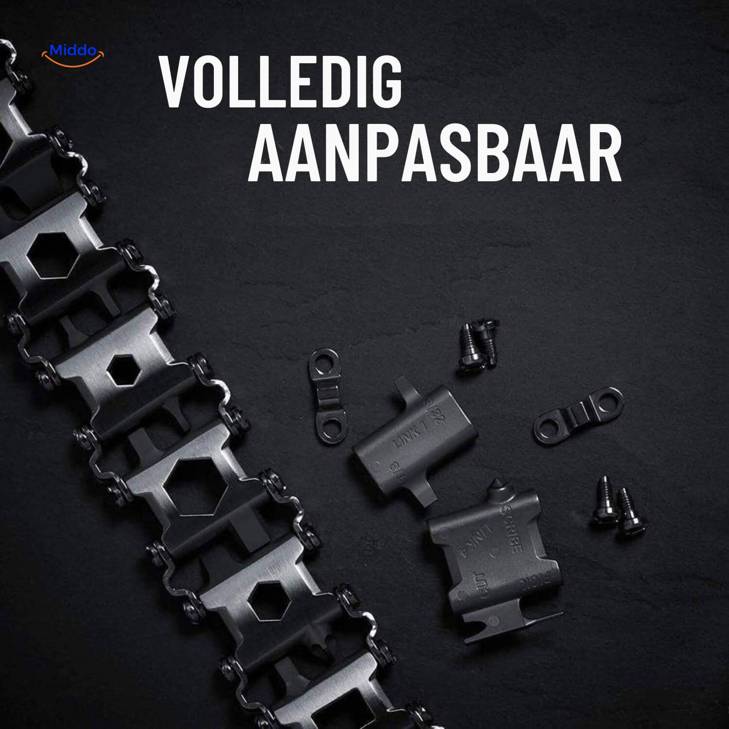 Leatherman Tread Style Multitool Armbånd - Vælg mellem med eller uden logo!