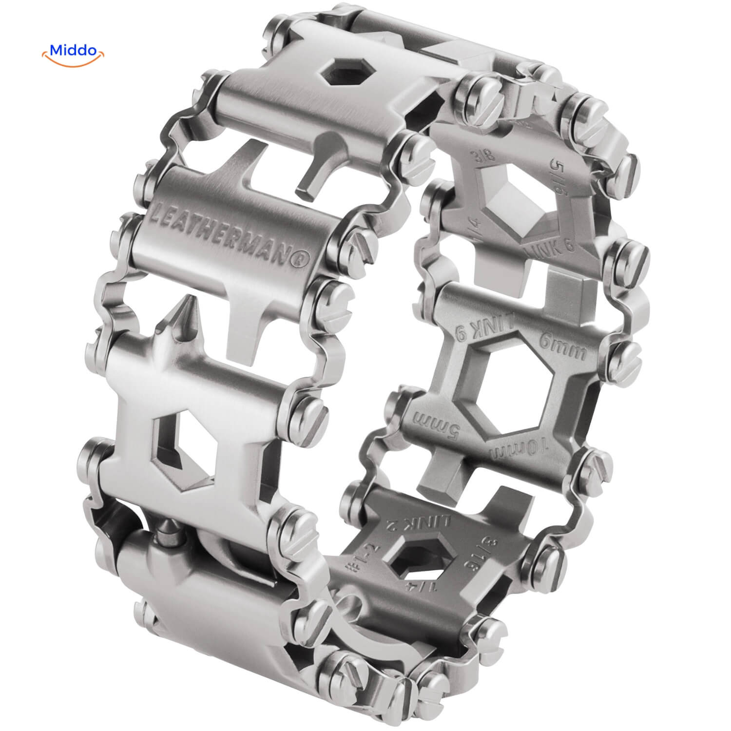 Leatherman Tread Style Multitool Armbånd - Vælg mellem med eller uden logo!