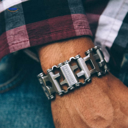 Leatherman Tread Style Multitool Armbånd - Vælg mellem med eller uden logo!