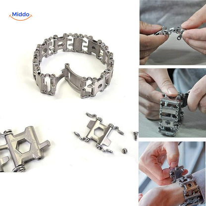 Leatherman Tread Style Multitool Armbånd - Vælg mellem med eller uden logo!