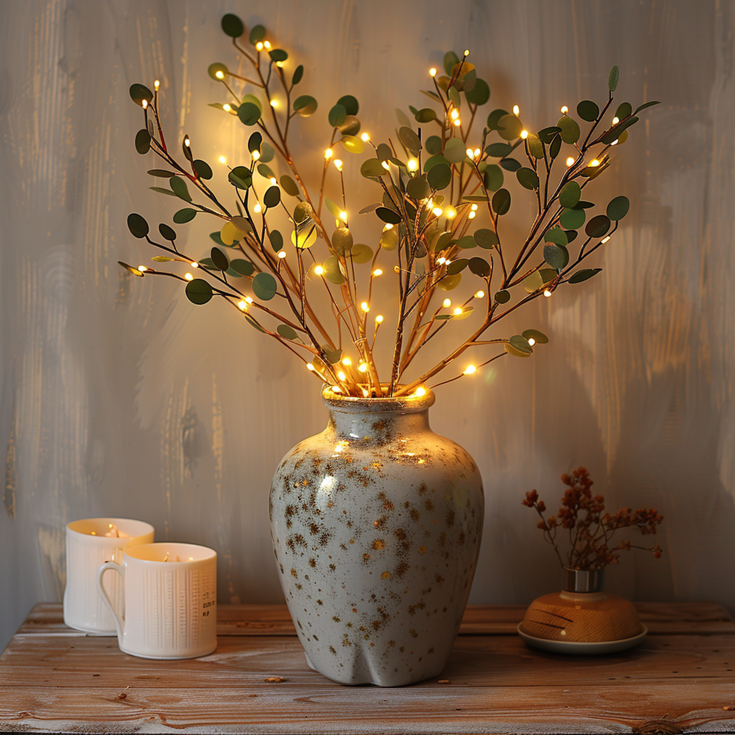 LED Fejlamp Olive Gren