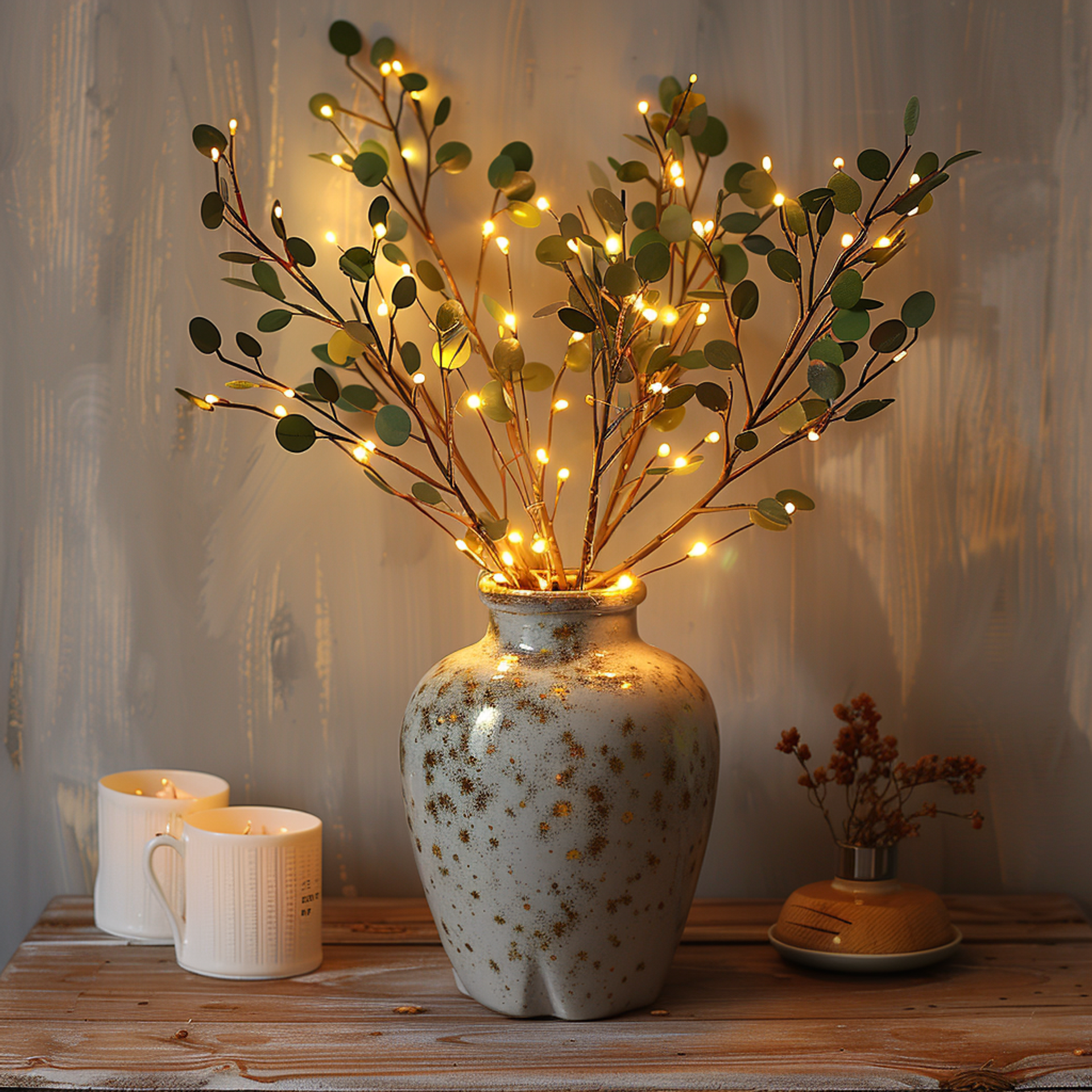 LED Fejlamp Olive Gren