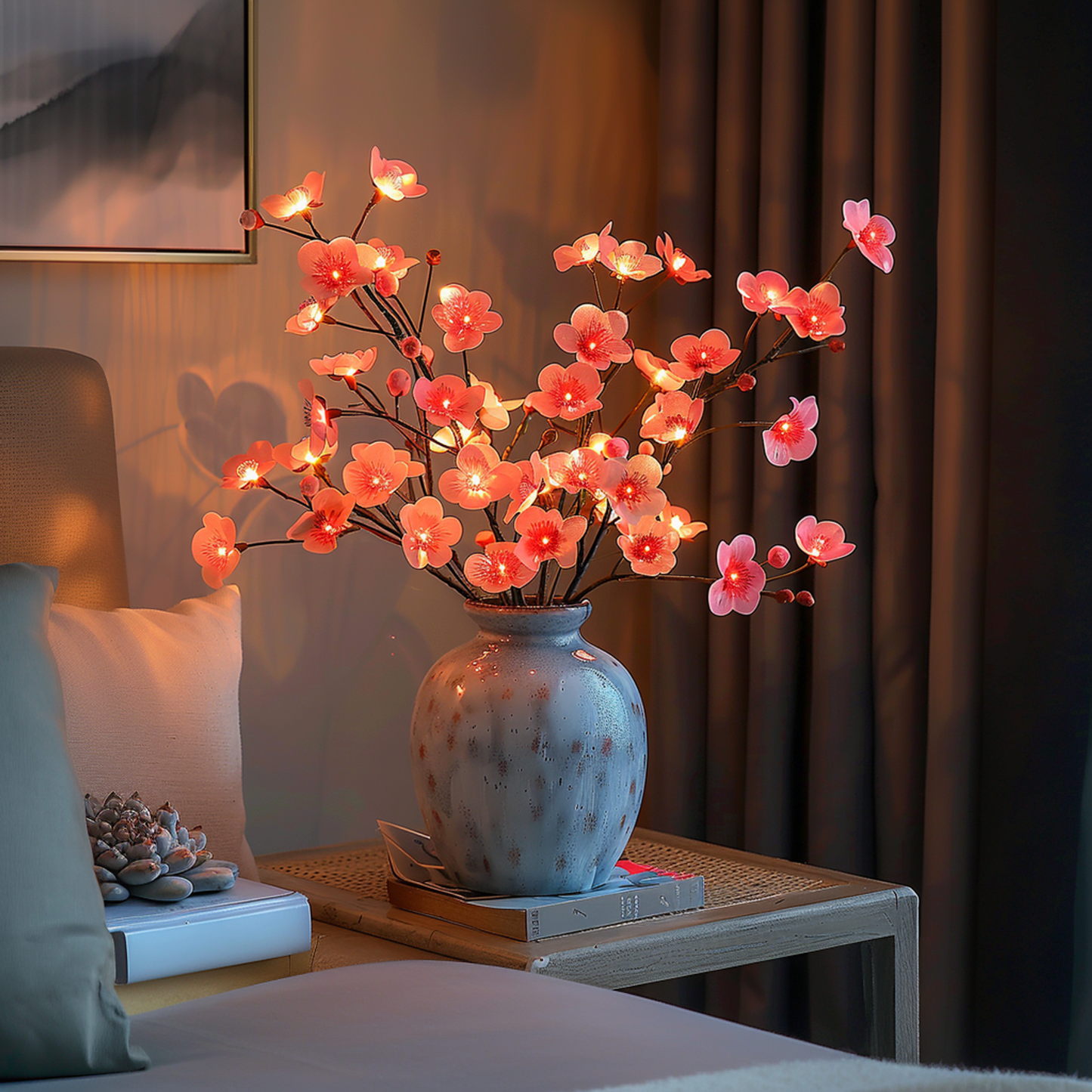 LED Fejlamp Olive Gren