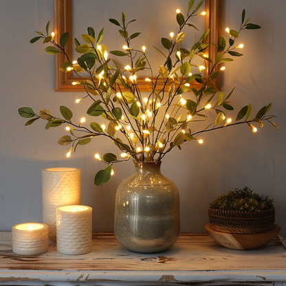 LED Fejlamp Olive Gren