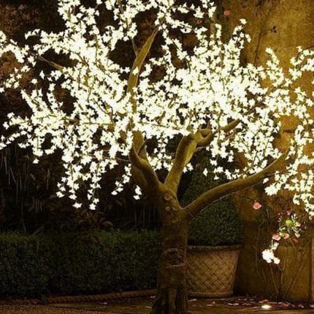 LED Lyskæde – 100 LED Indendørs/Udendørs 10 Meter, Varm Hvid, Rød, Grøn, Multifarvet eller Blå