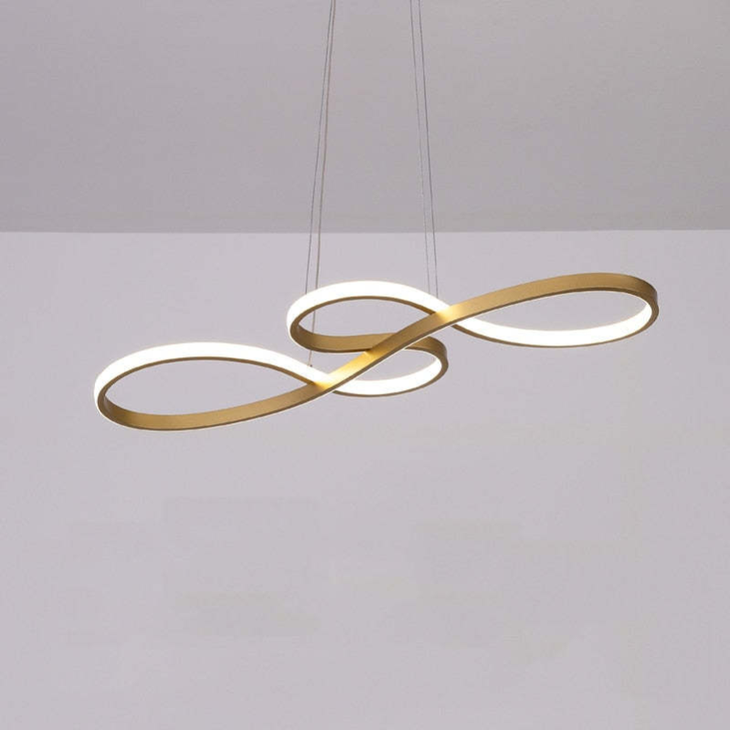 LED Musiknoter Pendant | Unik Design Lampe i Sort, Hvid, Guld