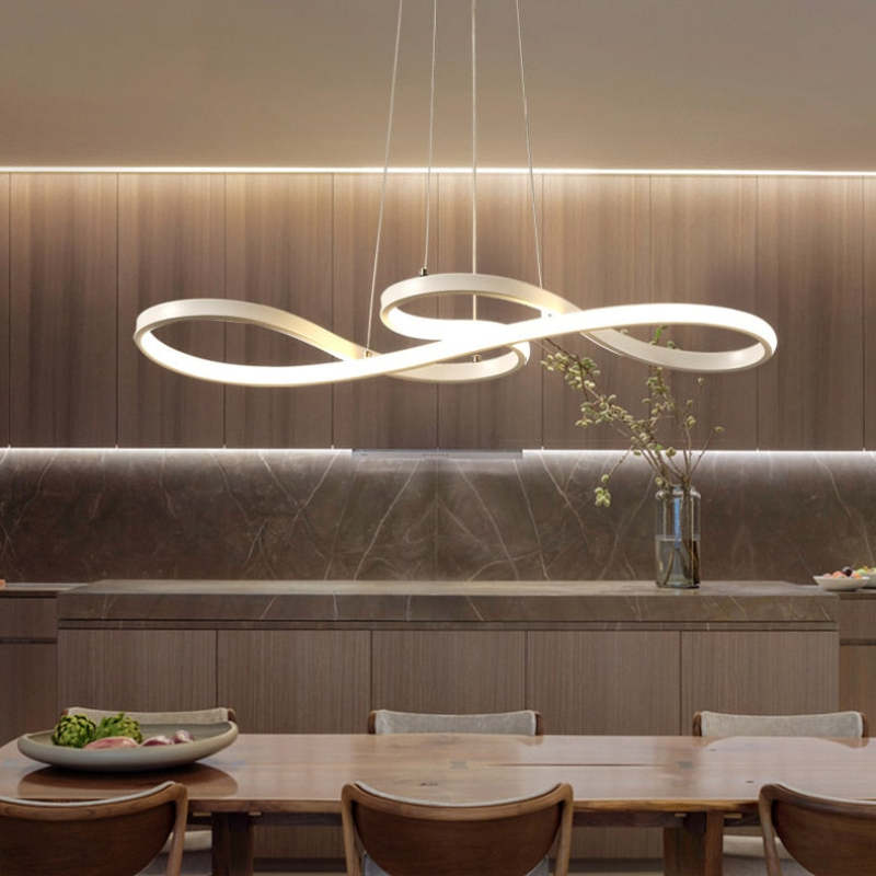 LED Musiknoter Pendant | Unik Design Lampe i Sort, Hvid, Guld