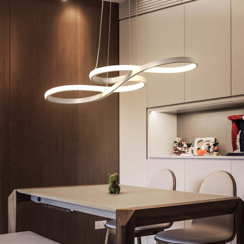 LED Musiknoter Pendant | Unik Design Lampe i Sort, Hvid, Guld