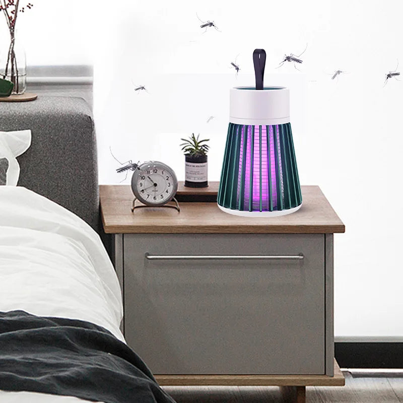 LED Myg lampe - Kraftfuld indendørs & udendørs insekt eliminator