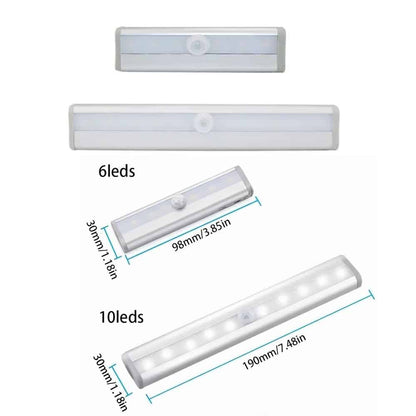 LED Skabslampe med Sensor - Varm Hvid - 200 Lumen