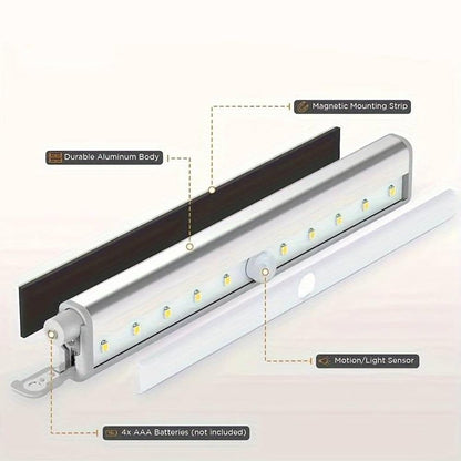 LED Skabslampe med Sensor - Varm Hvid - 200 Lumen