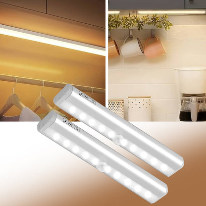 LED Skabslampe med Sensor - Varm Hvid - 200 Lumen