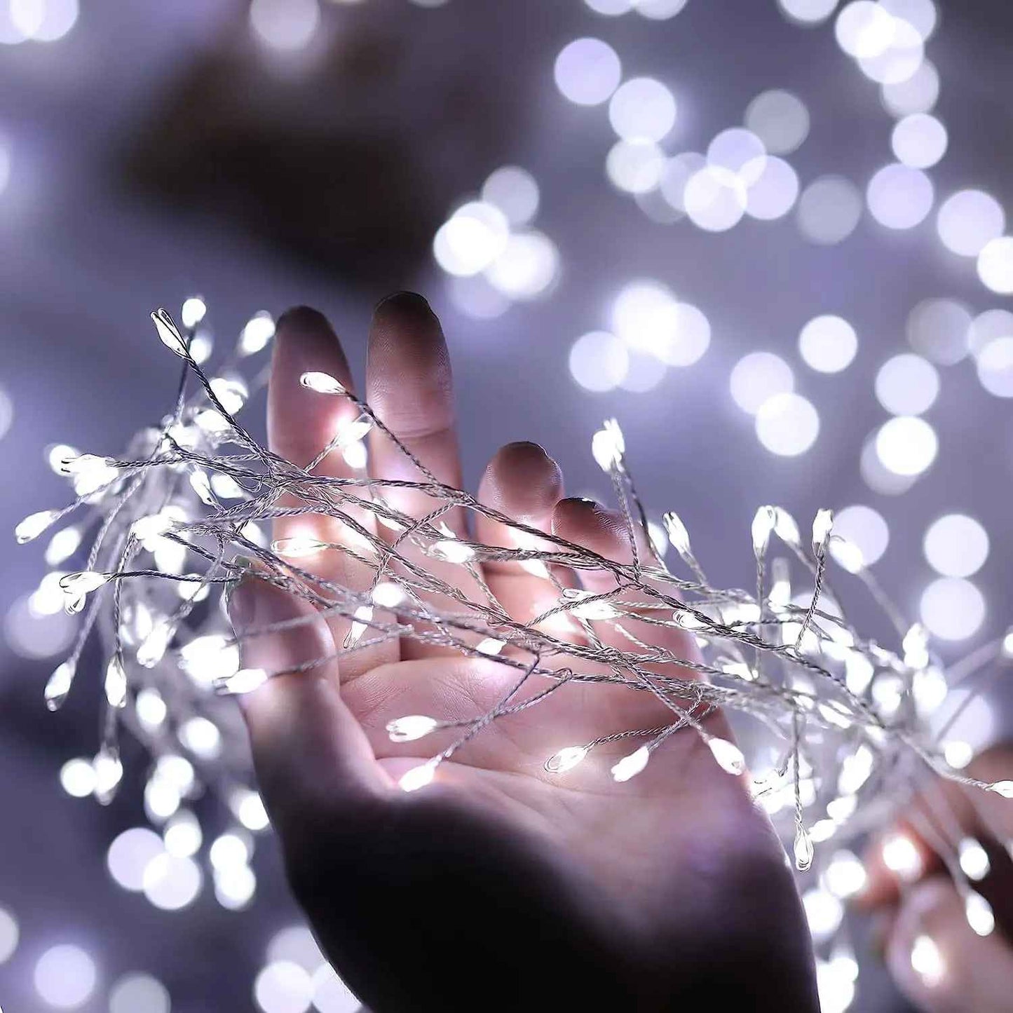 Ledsen™ FairyLights: Strålende Fyrværkeri Tråd LED Lyskæde