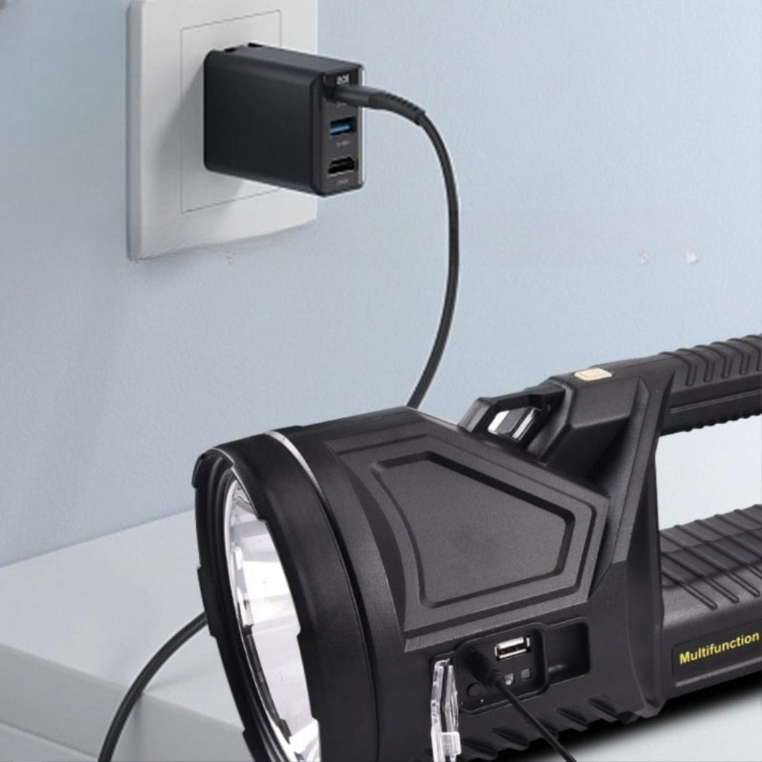 Ledsen™ PowerLight: Multifunktionel, Kraftfuld, Genopladelig Nødlys