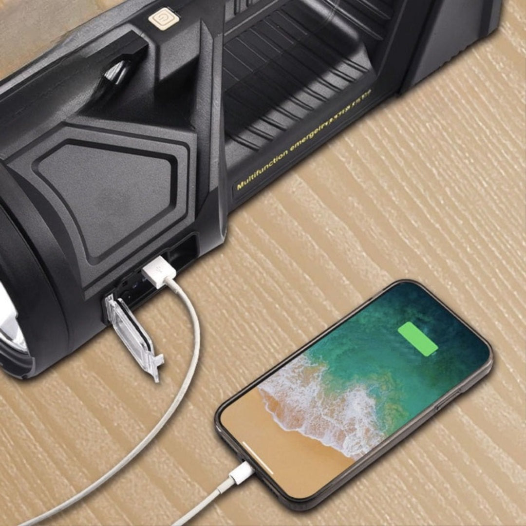Ledsen™ PowerLight: Multifunktionel, Kraftfuld, Genopladelig Nødlys