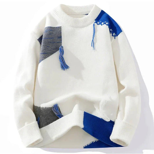 Philippe | Pull ample à col rond pour homme - Image 1