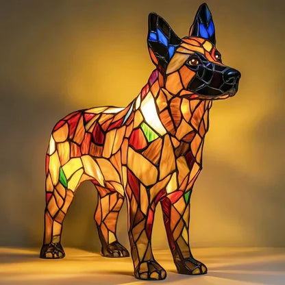 Lumidog Hundelampe: Unik Håndlavet Ambient Belysning & Dekoration