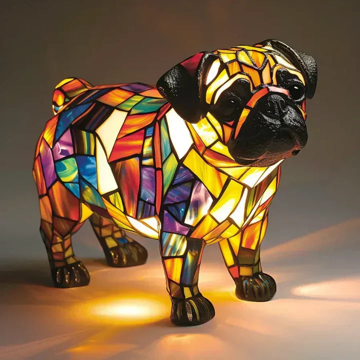 Lumidog Hundelampe: Unik Håndlavet Ambient Belysning & Dekoration