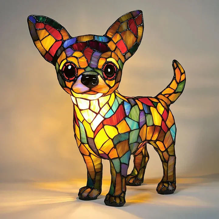Lumidog Hundelampe: Unik Håndlavet Ambient Belysning & Dekoration