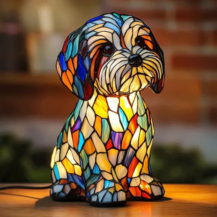 Lumidog Hundelampe: Unik Håndlavet Ambient Belysning & Dekoration