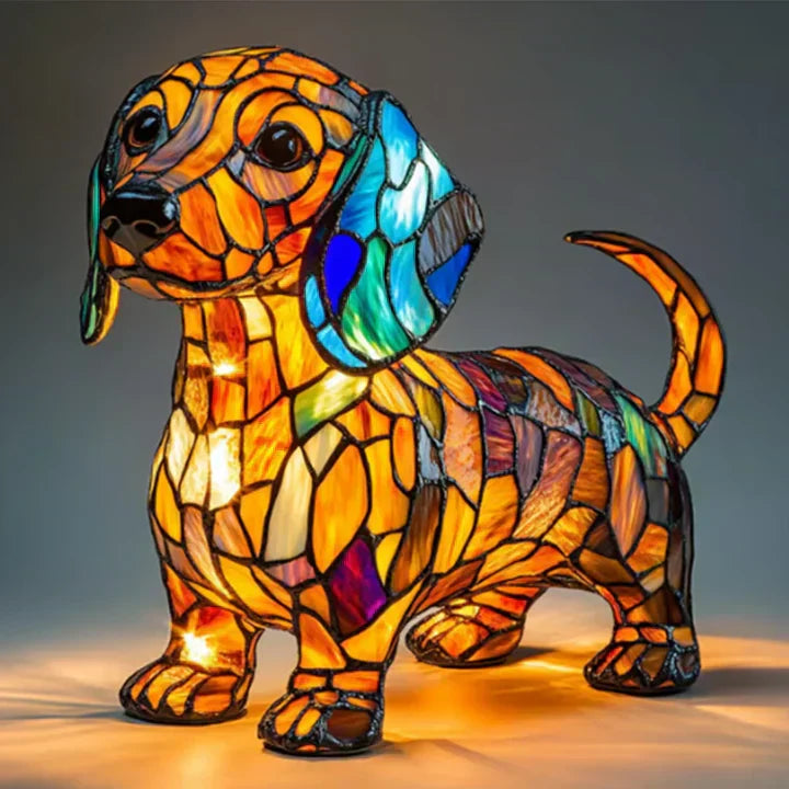 Lumidog Hundelampe: Unik Håndlavet Ambient Belysning & Dekoration