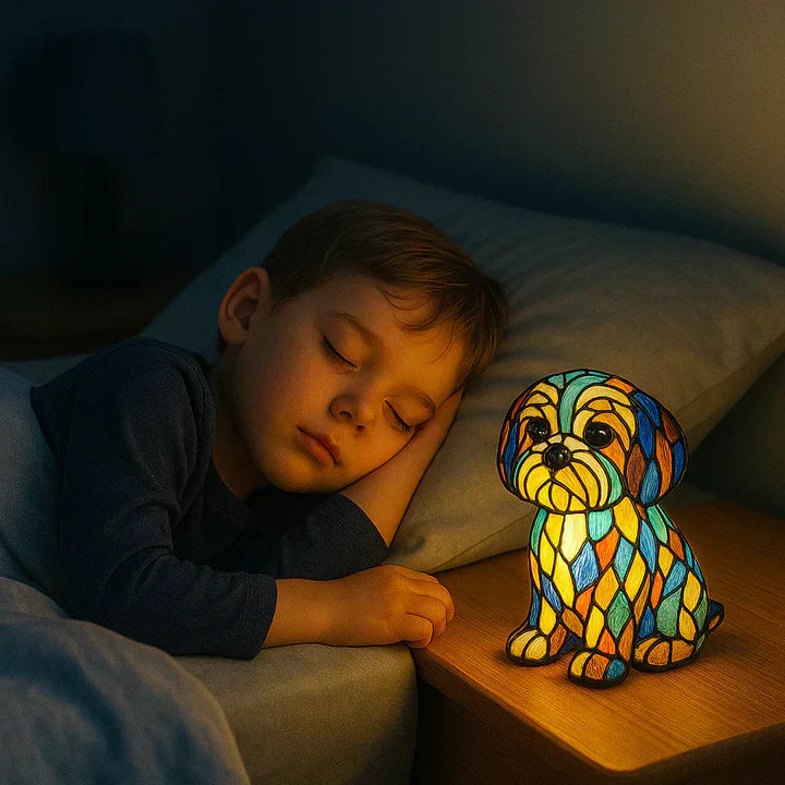 Lumidog Hundelampe: Unik Håndlavet Ambient Belysning & Dekoration