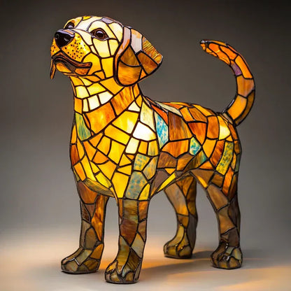 Lumidog Hundelampe: Unik Håndlavet Ambient Belysning & Dekoration