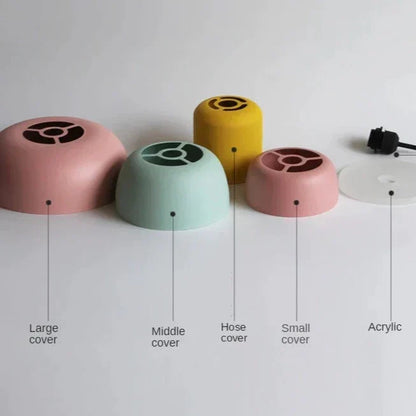 LuminaGlow - Moderne Pendellampe i Skandinavisk Macaron Stil