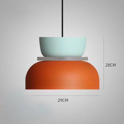 LuminaGlow - Moderne Pendellampe i Skandinavisk Macaron Stil