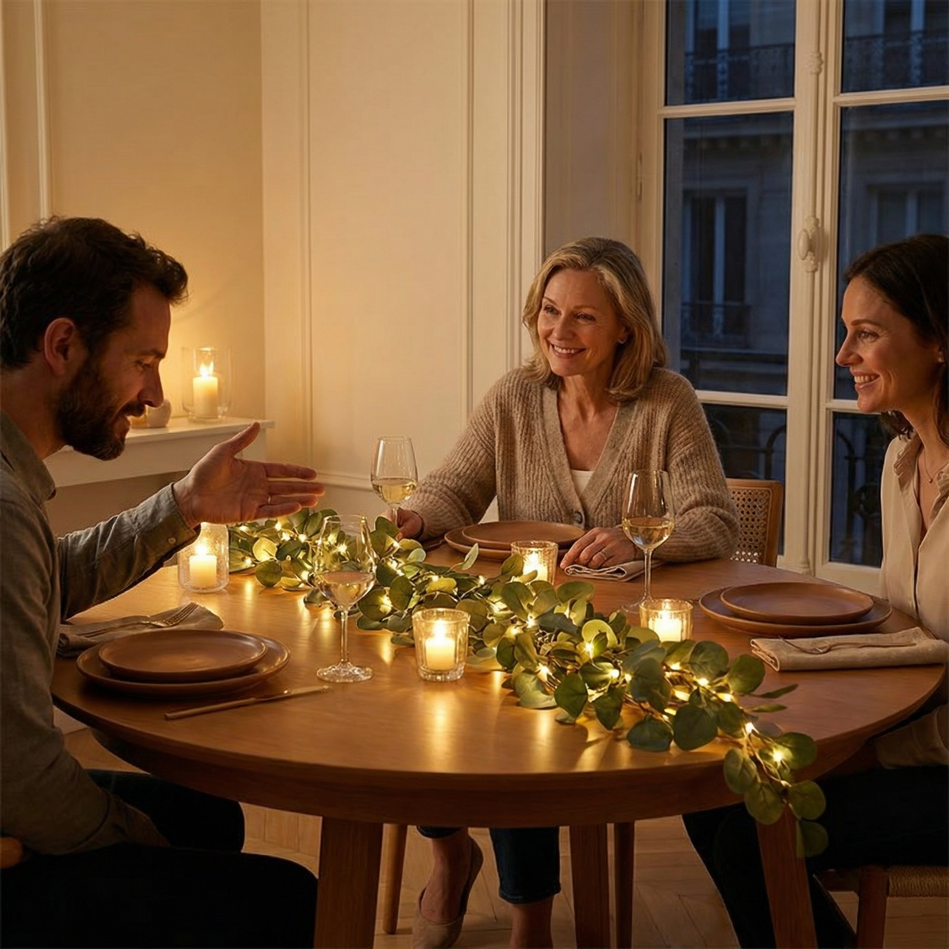 Lumivine™ – Belyst Olivengren til Hyggeaftener