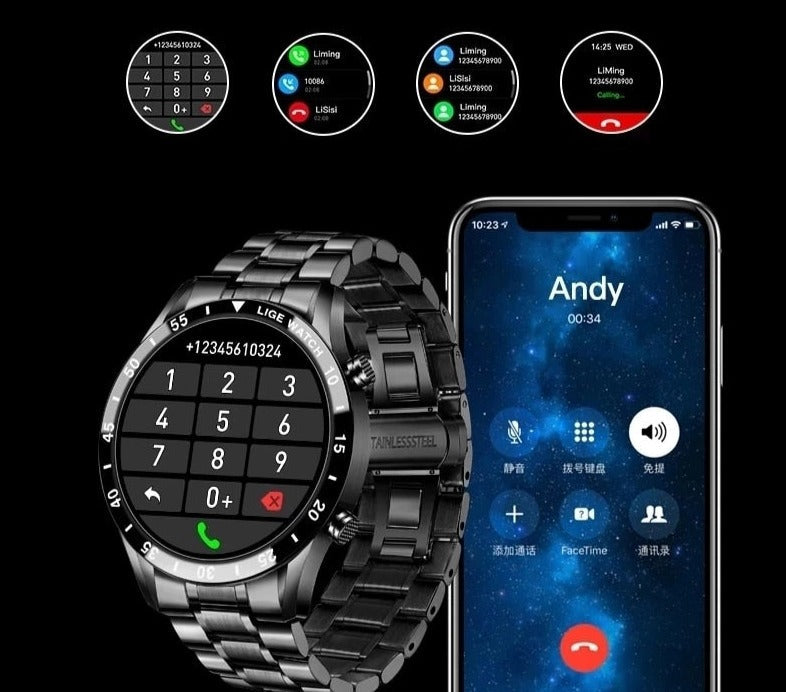 Luxe SmartWatch 4G - Stilfuldt Design og Forbliv Forbundet