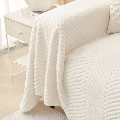 LuxuraWrap Sofa Betræk – Skridsikker Kæledyrsvenlig Sofa Beskytter