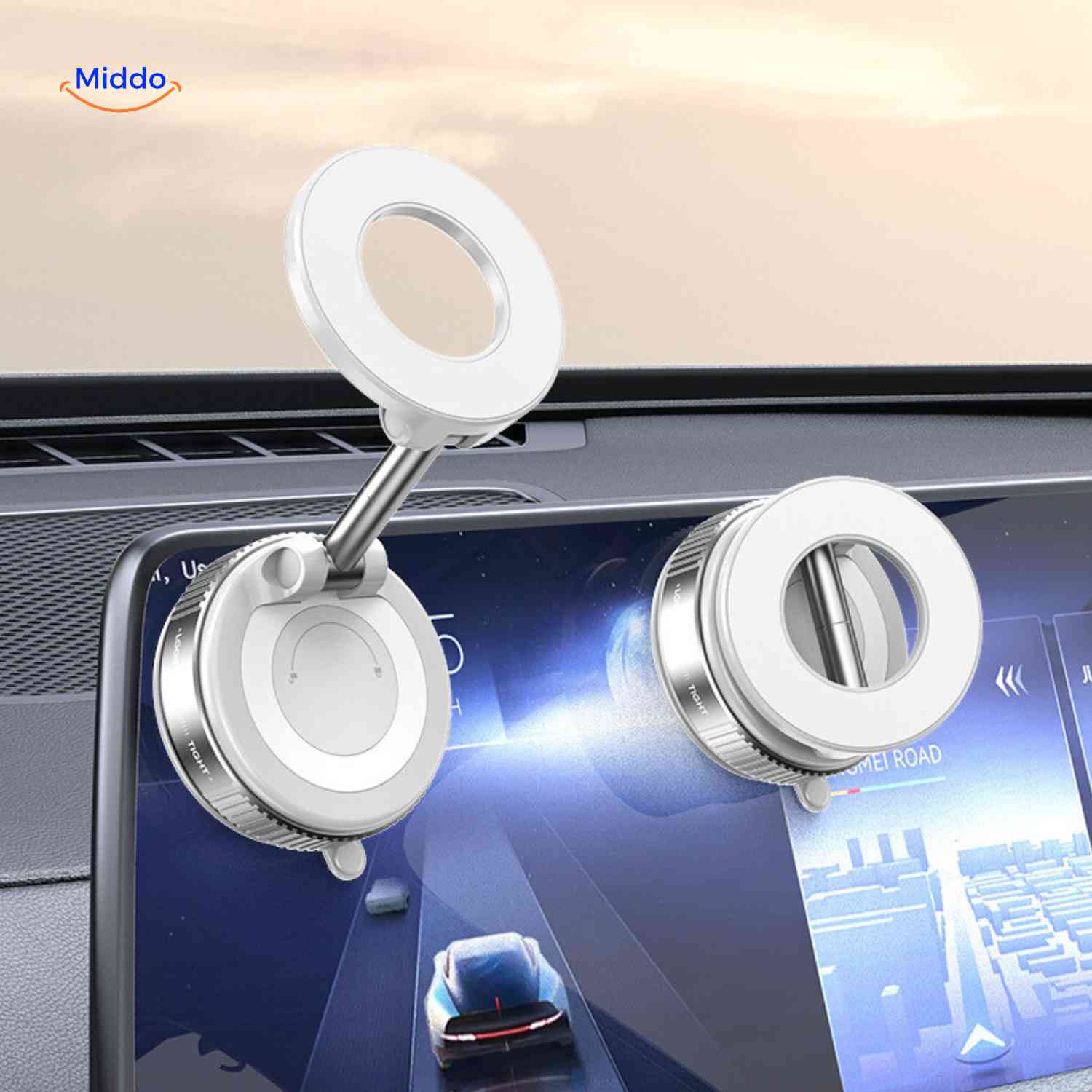 MagnaFold™ Holder | MagSafe, Foldbar og Stærk Greb