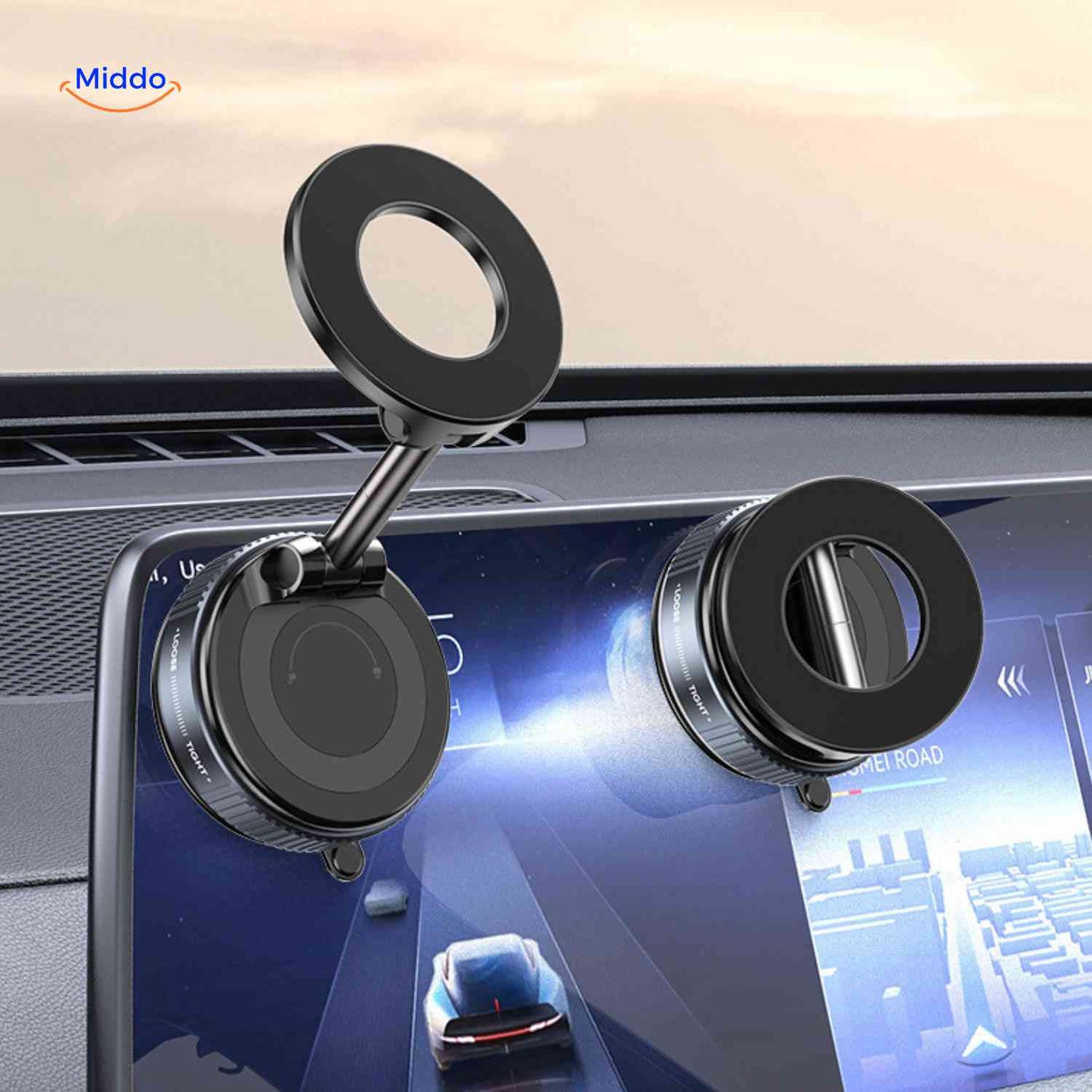 MagnaFold™ Holder | MagSafe, Foldbar og Stærk Greb