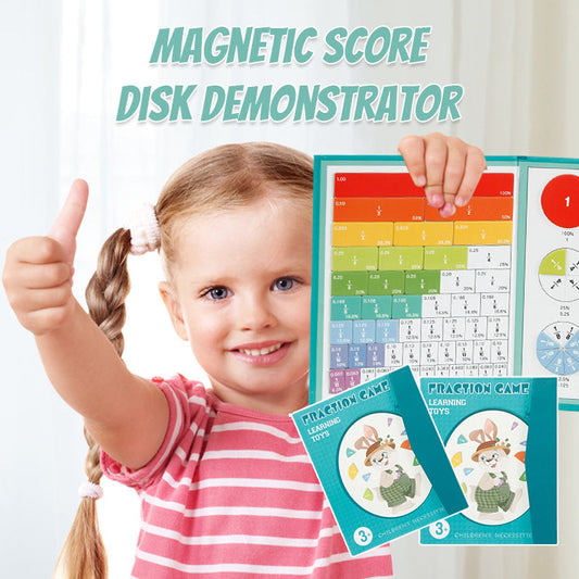 Magnetisk Brøk Disk Demonstrator: Lær Brøker Let!