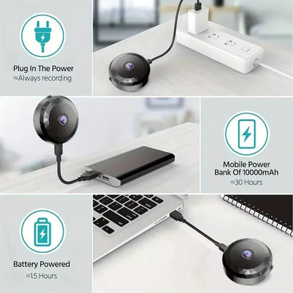 Magnetisk Mini WiFi Overvågningskamera - 1080P HD | Nattesyn og Bevægelsessensor