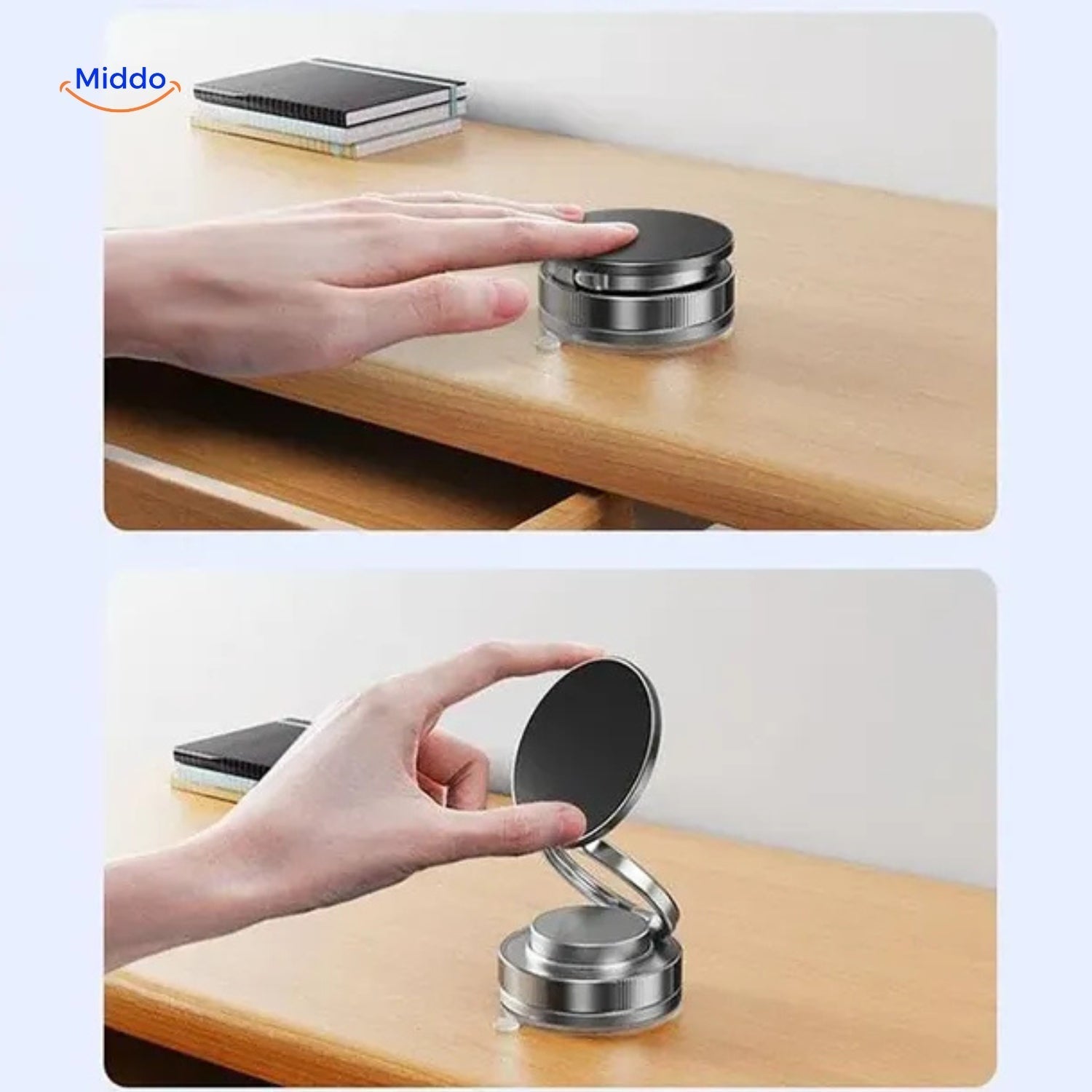 Magnevo™ Telefonholder | 360° Rotérbar, MagSafe og Kompakt