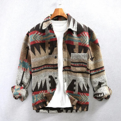 Anthelme | Shacket Boutonnée à Manches Longues pour Homme - Image 1
