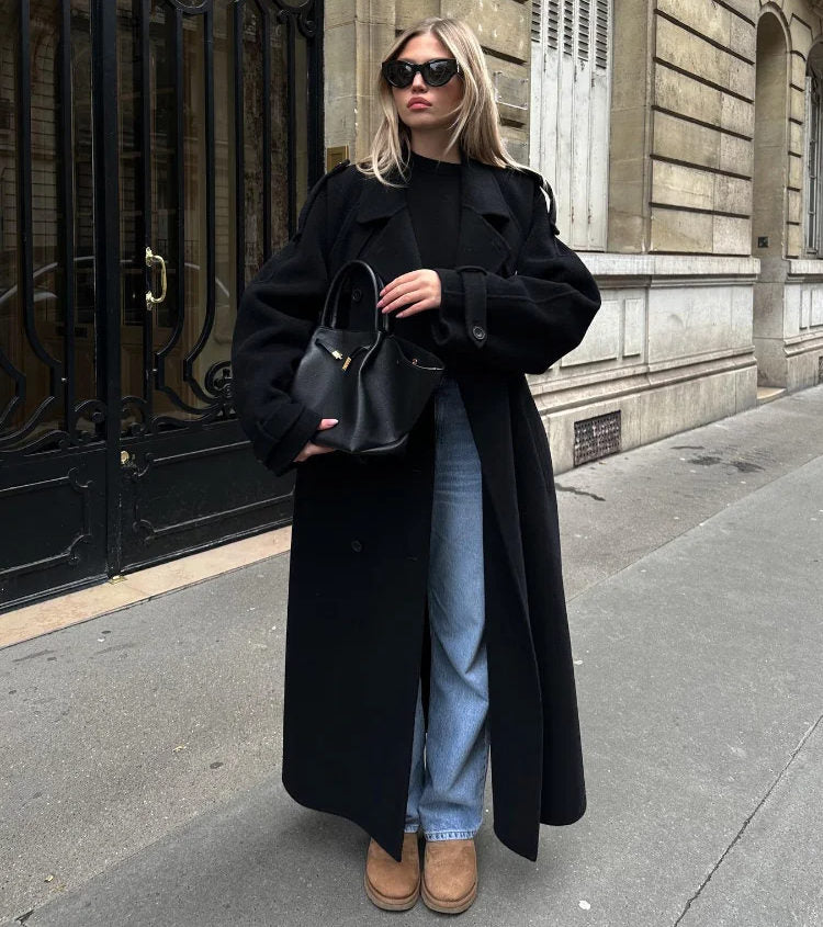 Delia | Trench-coat oversize pour femme - Image 1