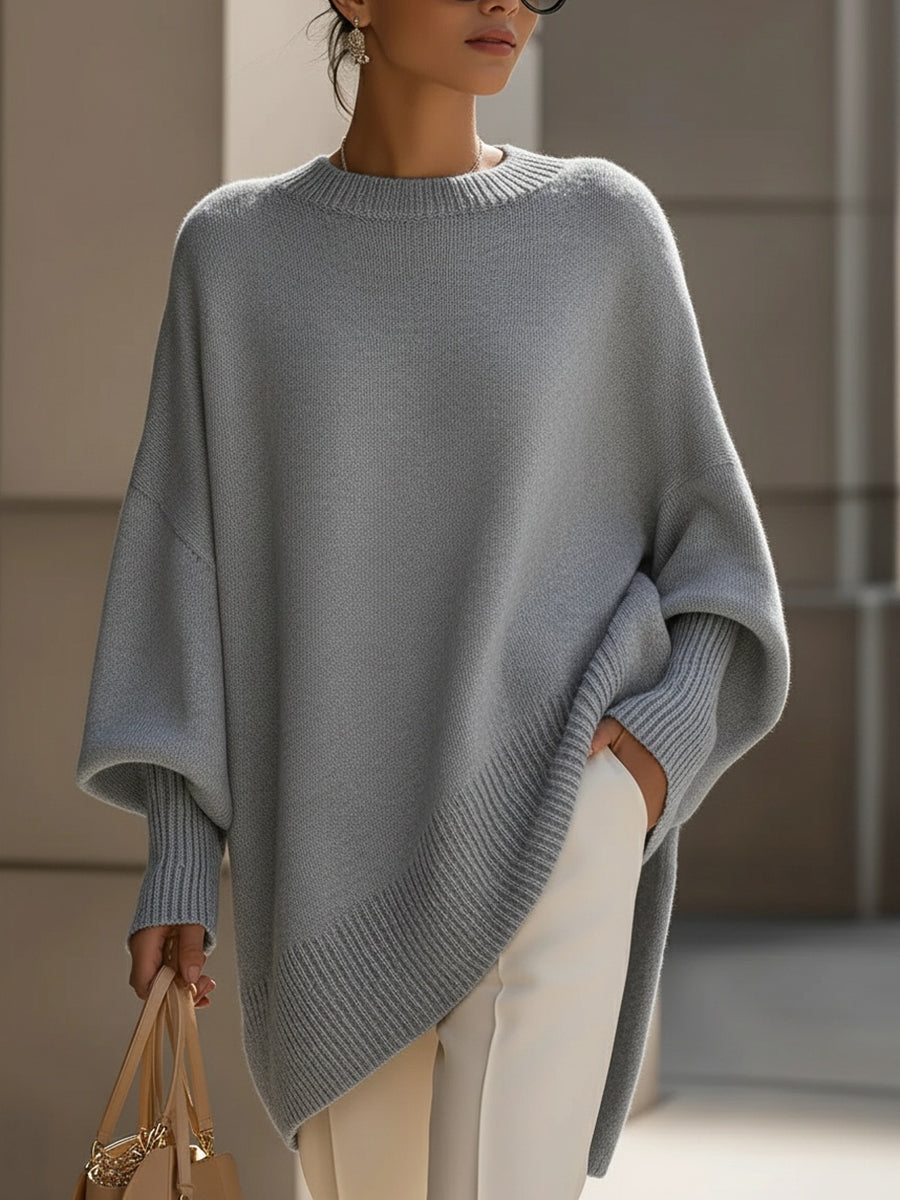 Image of Malva | Dame Oversize Crew Neck Sweater