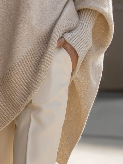 Image of Malva | Dame Oversize Crew Neck Sweater