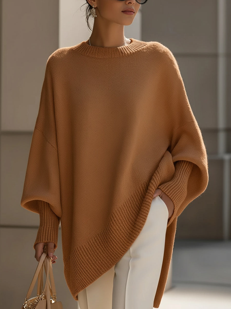 Image of Malva | Dame Oversize Crew Neck Sweater