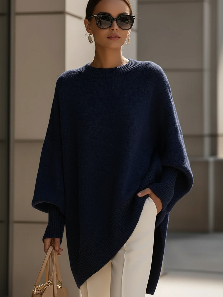 Image of Malva | Dame Oversize Crew Neck Sweater