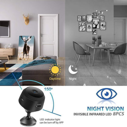 Marcelie | 1080p Magnetisk WiFi Mini Kamera-RV Campingvogn Bakkamera