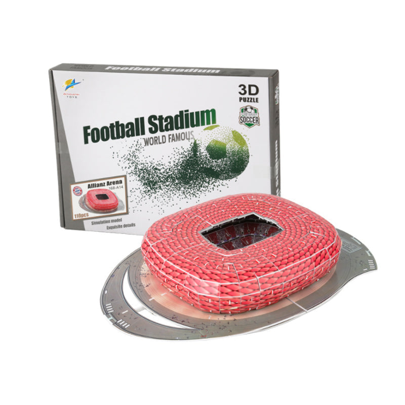 Marcelie | 3D Puslespil Fodboldstadion
